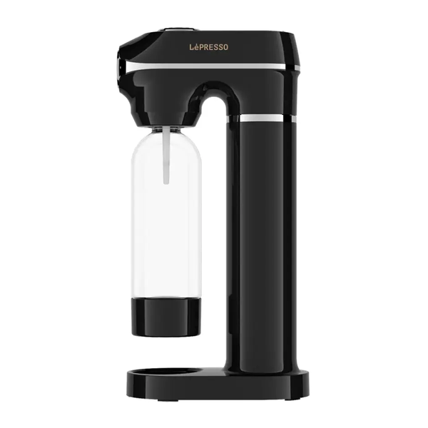 Lepresso Carbonator Instant Sparkling Water with Pressure Gauge & Efficient Carbonation, LPCFFM0019