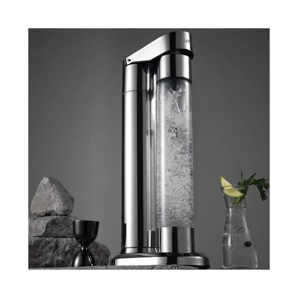 Lepresso Fizznest Sparkling Water Machine, Brown, LPCFFSSM0097-BR