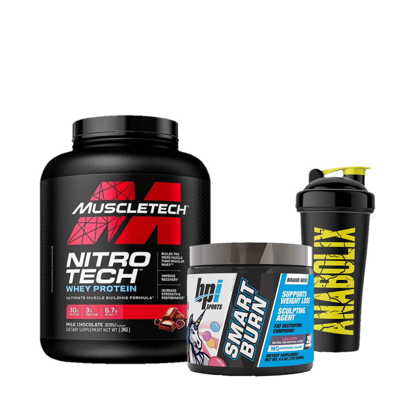 Lets Burn Some Fat ( Nitrotech + Smart burn + Shaker)