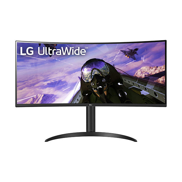LG UltraWide QHD 34-Inch, 21:9, 1ms, 160Hz, Computer Monitor 34WP65C-B, VA with HDR 10 Compatibility and AMD FreeSync Premium