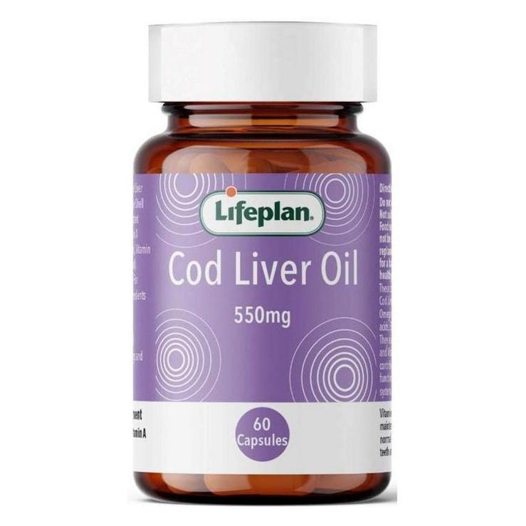 Lifeplan Cod Liver Oil 550Mg