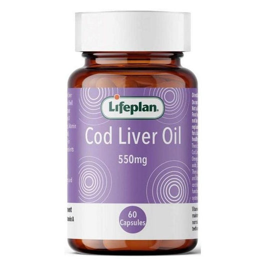 Lifeplan Cod Liver Oil 550Mg