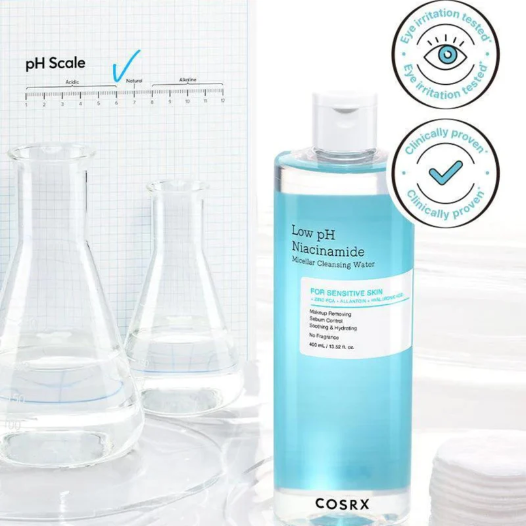 Cosrx Low pH Niacinamide Micellar Cleansing Water