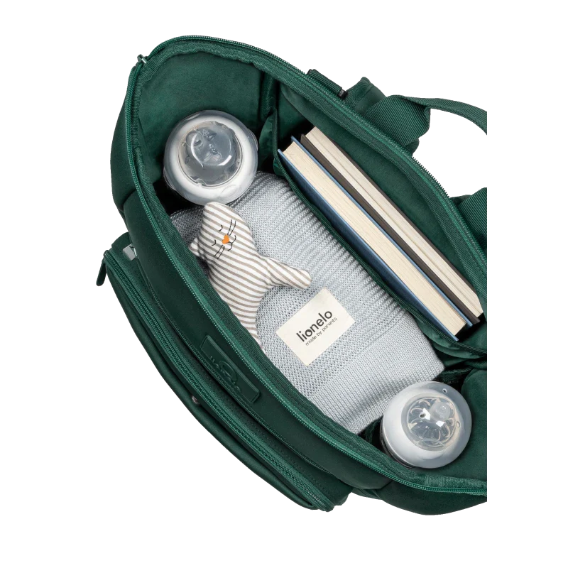 Lionelo - Cube Backpack - Green Forest
