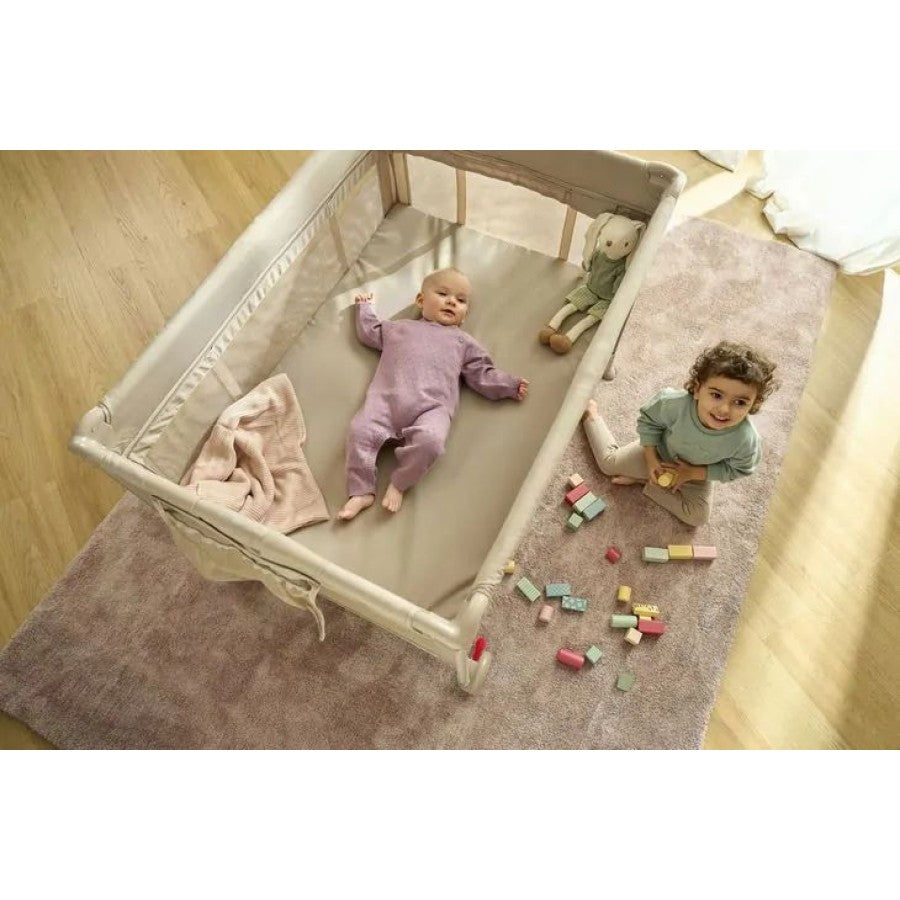 Lionelo - Laura - Baby Bed - Beige Sand