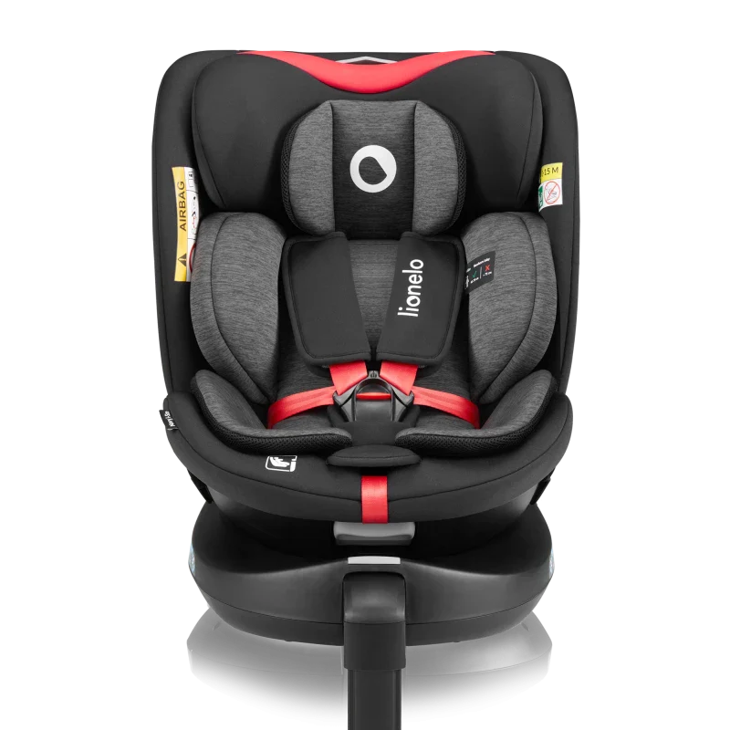 Lionelo - Navy I-Size - Black Red