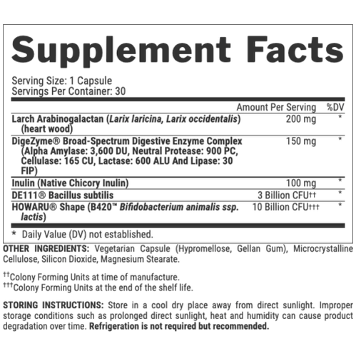 Lipo 6   Digestive enzymes +Probiotics