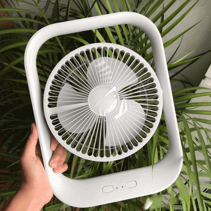 Lithium Battery Rechargeable 360° Fan - Medaid International