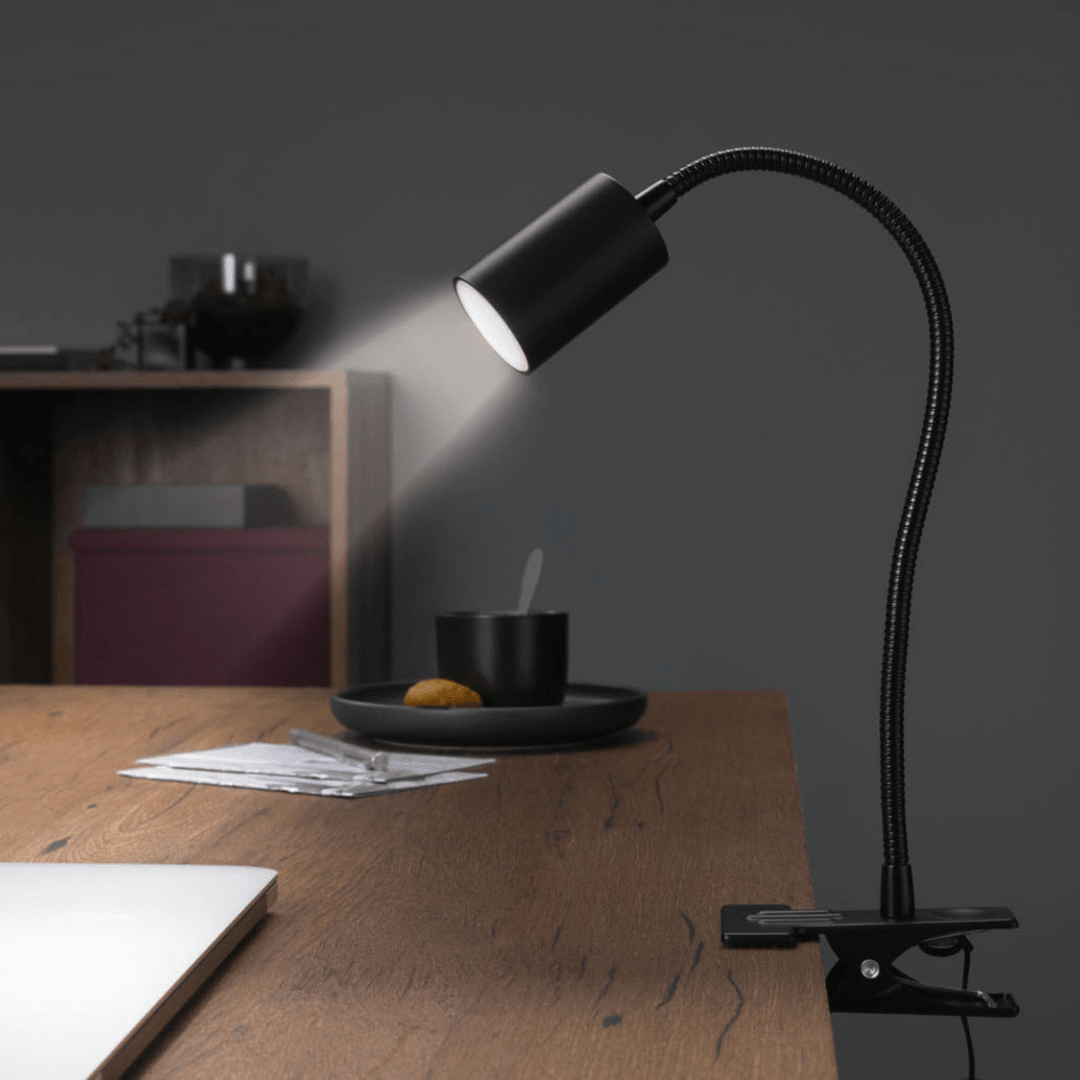 LIVARNO HOME CLAMP LED DESK LAMP WITH FLEXIBLE ARM Lebanon"
