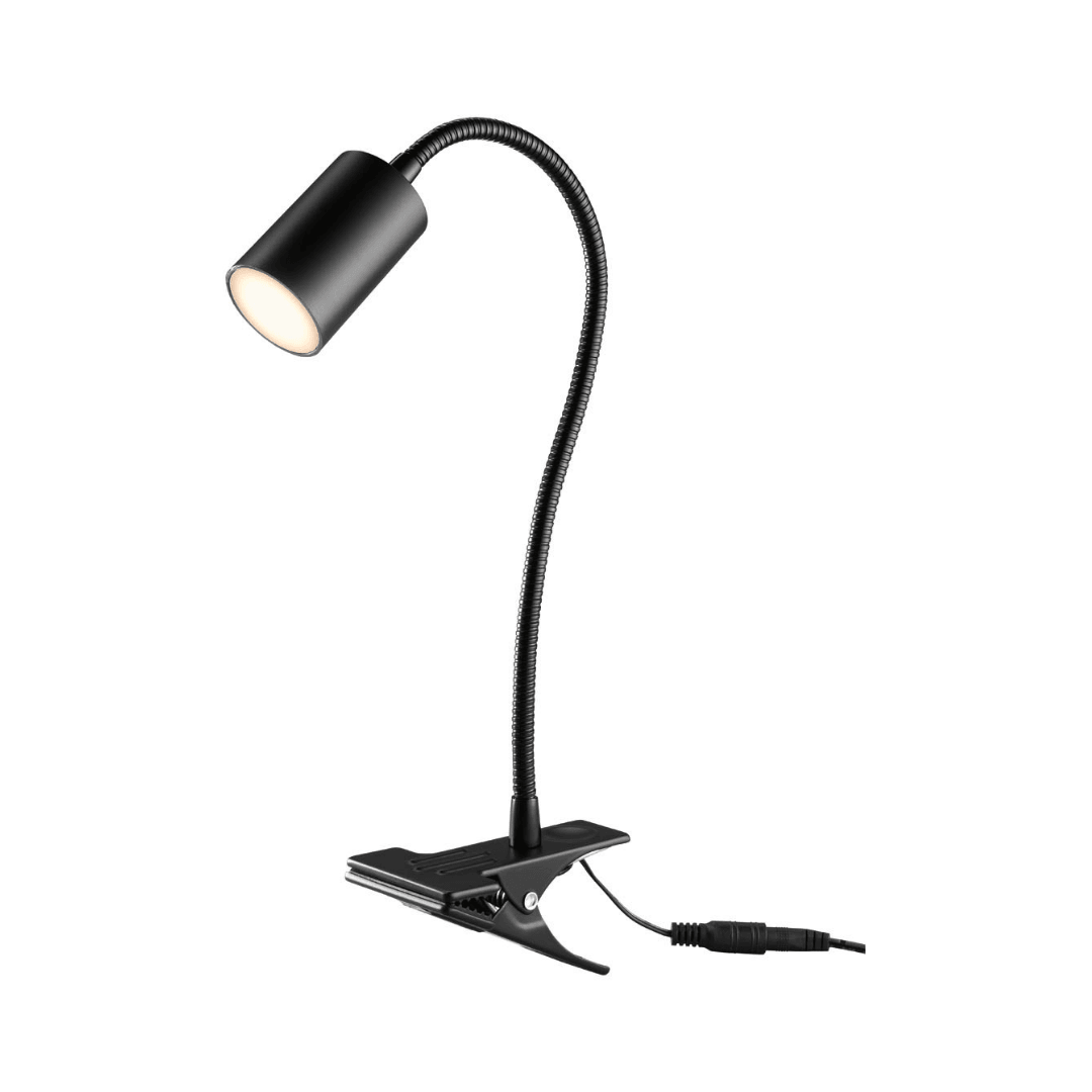LIVARNO HOME CLAMP LED DESK LAMP WITH FLEXIBLE ARM
