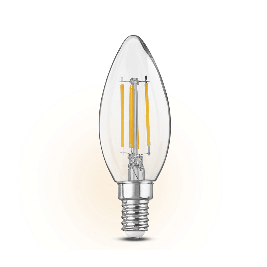 Livarno Home Filament LED Bulb 4.7W=40W E14