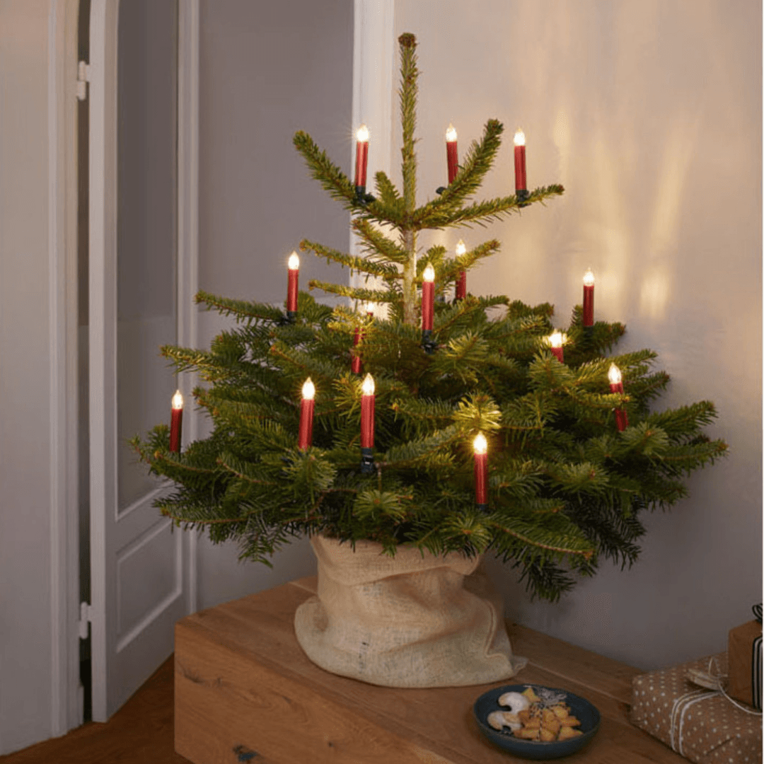 LIVARNO home LED Christmas Tree Candles, 15 pcs.