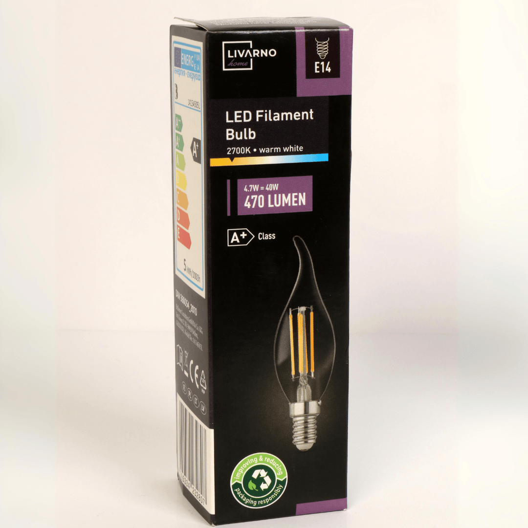 LIVARNO HOME LED Filament Bulb, 4.7 W