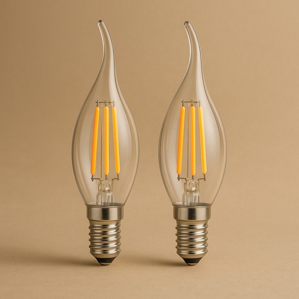 Livarno Home LED Filament Bulbs E14 4.7W=40W Set of 2