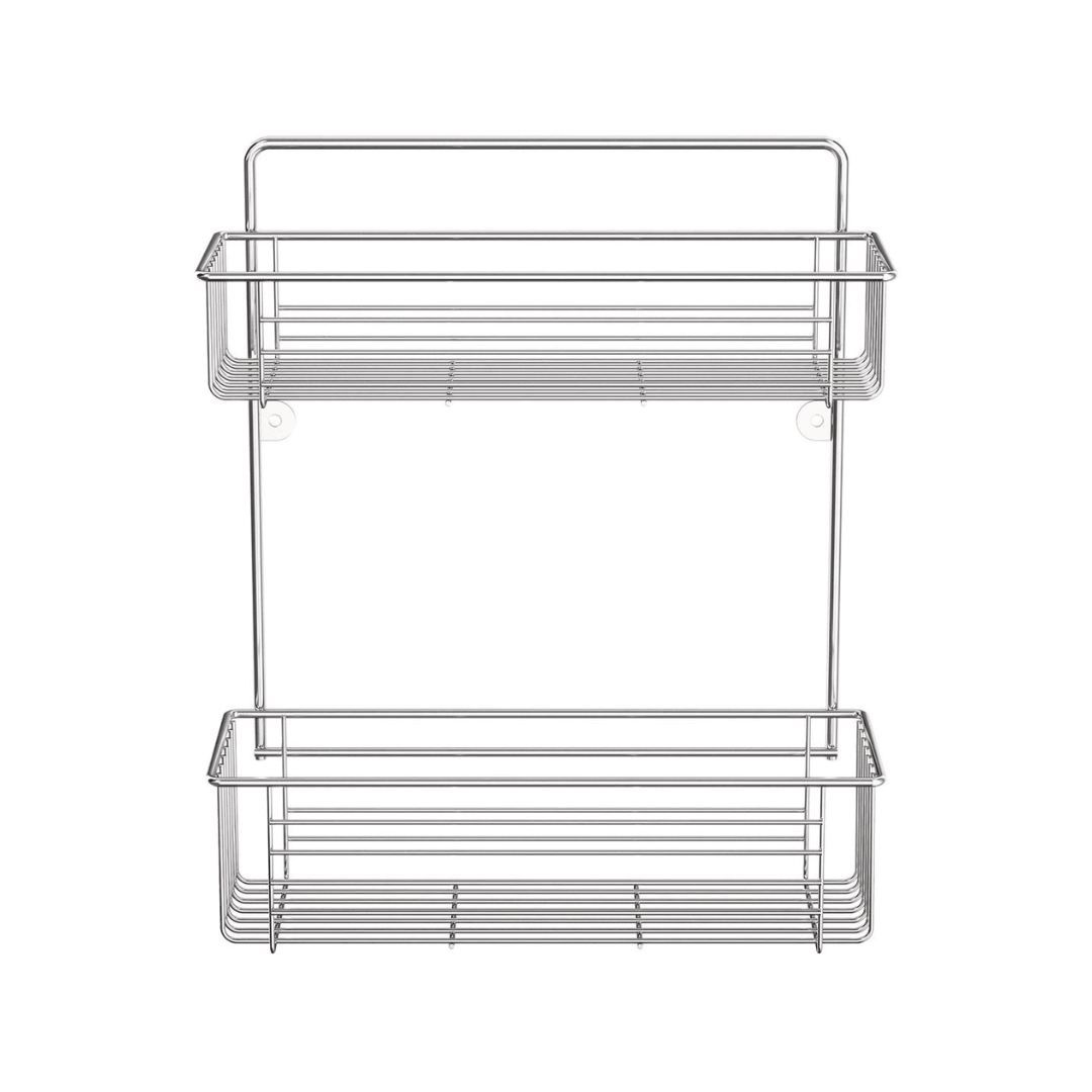 Livarno Home Stainless Steel Shower Rack 32×37.5×12cm