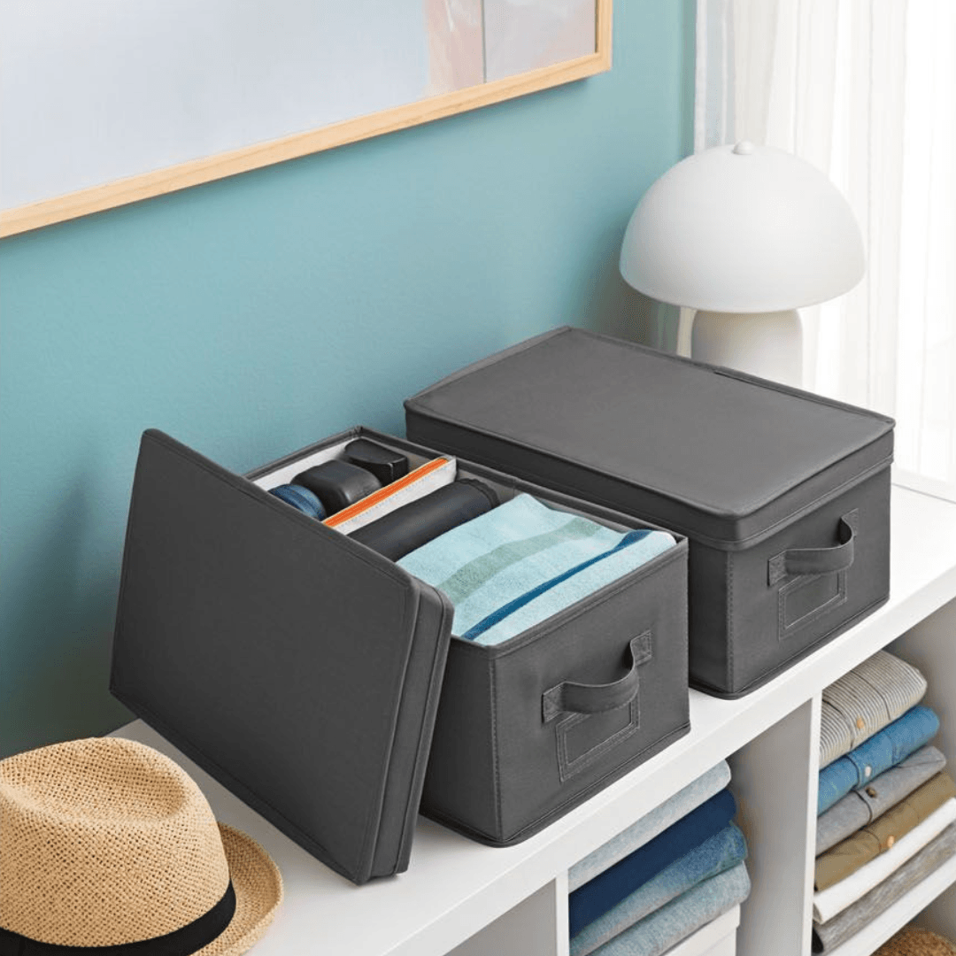 LIVARNO HOME STORAGE BOX SET OF 2