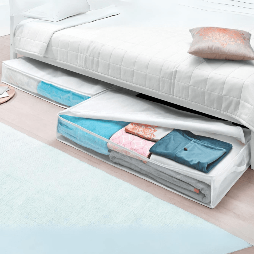 LIVARNO LIVING Under Bed organizers , set of 2 - 48 x 14 x 95 cm Each