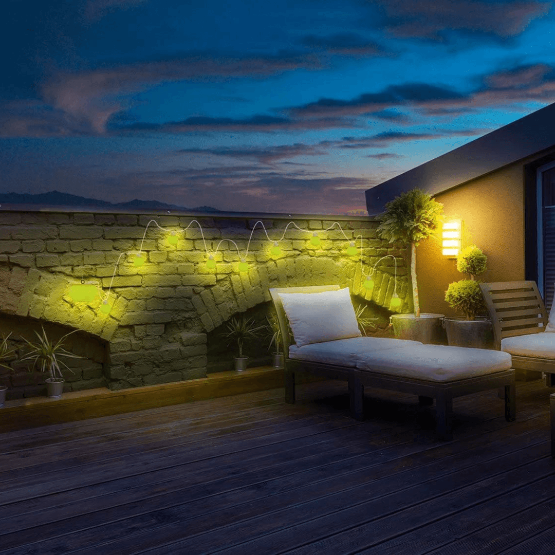 LIVARNO LUX STRING OF Light BULBS WITH BLUETOOTH SPEAKER AND REMOTE CONTROLE Lebanon"
