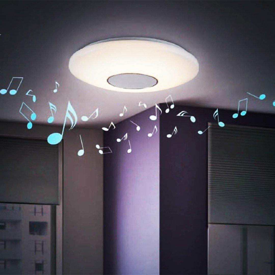 LIVARNOLUX LED CEILING LIGHT WITH BLUETOOTH SPEAKER