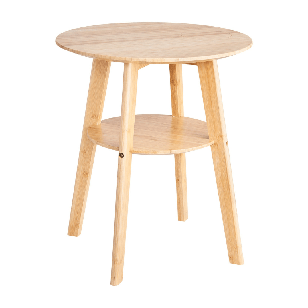 LIVING STYLE Side Table Made Of Bamboo Lebanon"
