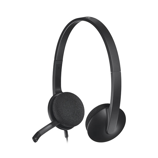 Logitech H340 USB Computer Headset with Digital Audio - 981-000475