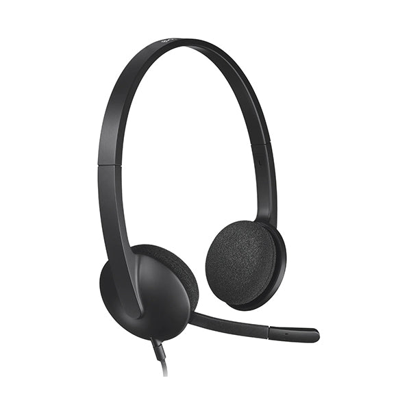 Logitech H340 USB Computer Headset with Digital Audio - 981-000475