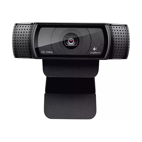 Logitech C920 HD Pro Webcam Full HD 1080P Video Calling with Stereo Audio - 960-001055