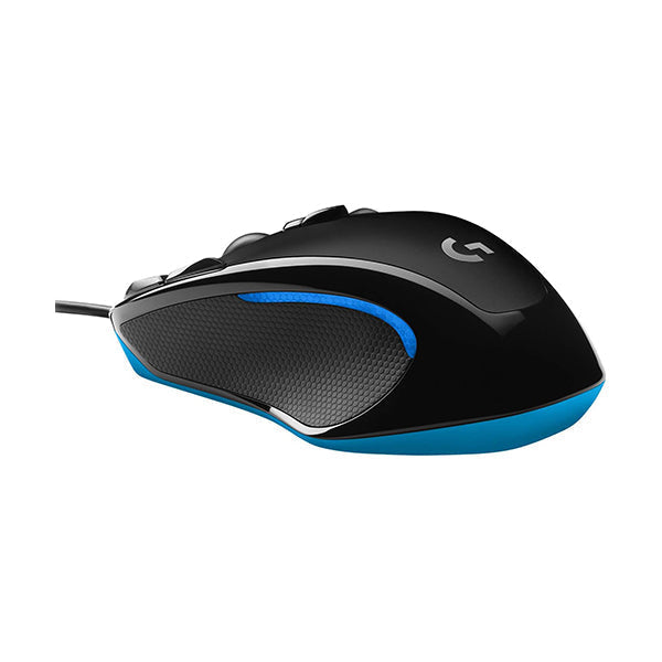 Logitech, G300s Optical Ambidextrous Gaming Mouse, 9 Programmable Buttons, Onboard Memory - 910-004346