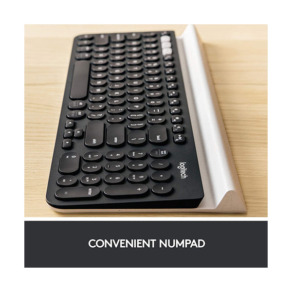 Logitech K780 Multi-Device Wireless Keyboard One Keyboard, Fully Equipped, for Computer, Phone, and Tablet - 920-008149