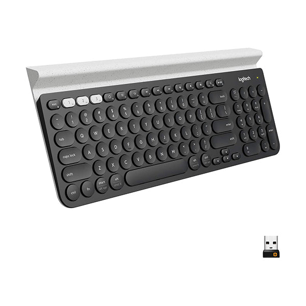 Logitech K780 Multi-Device Wireless Keyboard One Keyboard, Fully Equipped, for Computer, Phone, and Tablet - 920-008149