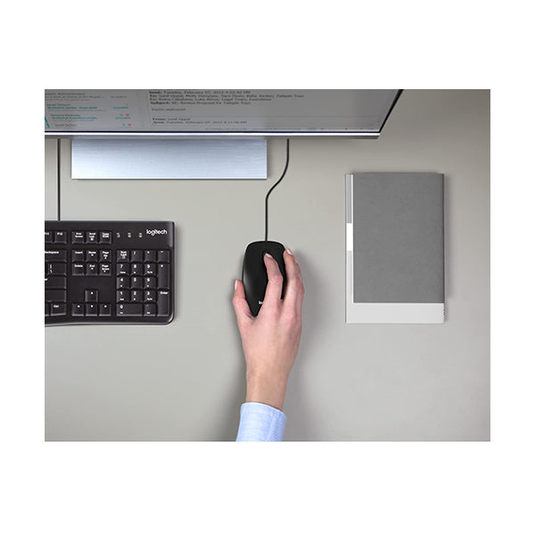 Logitech, M100 Corded Mouse - 910-005003