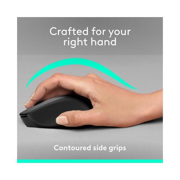 Logitech M330 Silent Wireless Mouse, 2.4GHz with USB Receiver, Optical Tracking, Quiet & Lightweight, Long Battery Life, for PC, Mac, Laptop, Chromebook