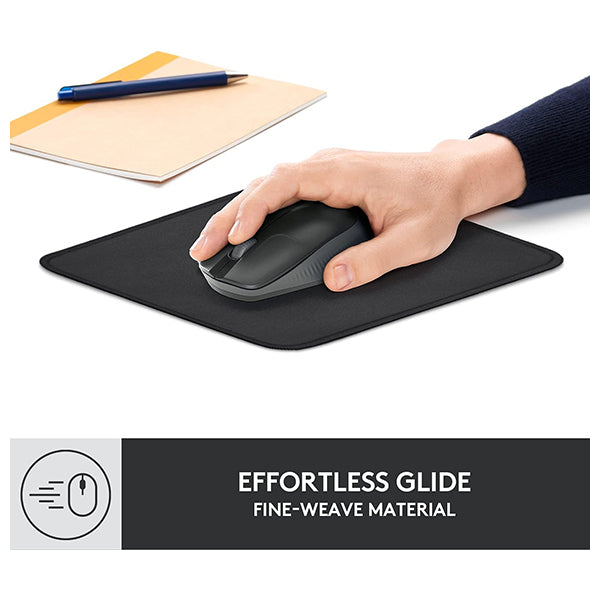 Logitech, Mouse Pad, Studio Series, Computer Mouse Mat with Anti-Slip Rubber Base, Easy Gliding, Spill-Resistant Surface, Durable Materials, Portable, in a Fresh Modern Design - 956-000049