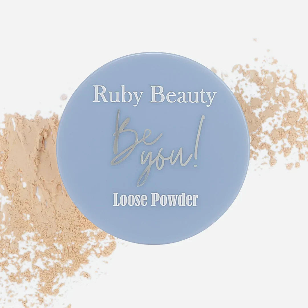 Ruby Beauty Loose Setting Powder – Lightweight & Natural Finish rb-4031