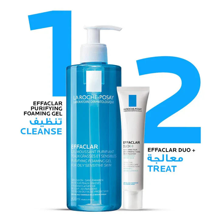 La Roche-Posay Effaclar Acne Foaming Cleansing Gel 400ML