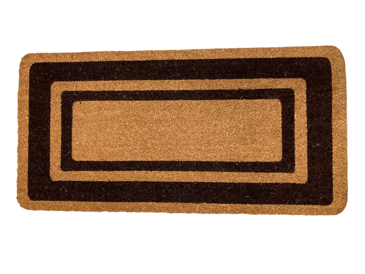 Coco mat with PVC backing  100x50 cm