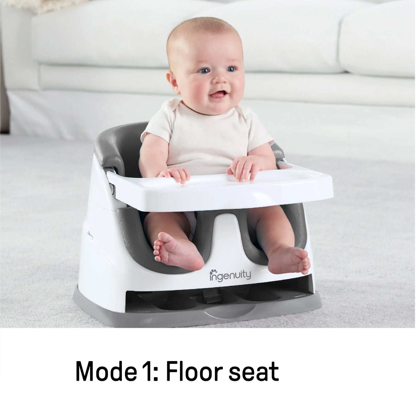 Kids2 - Ingenuity  Baby Base - 2in1 Seat - Slate