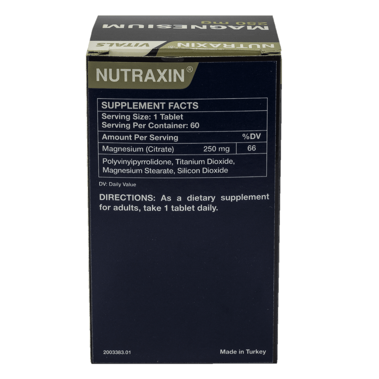 Magnesium Citrate Nutraxin