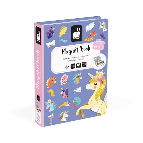 Janod - Magnéti’book Unicorns