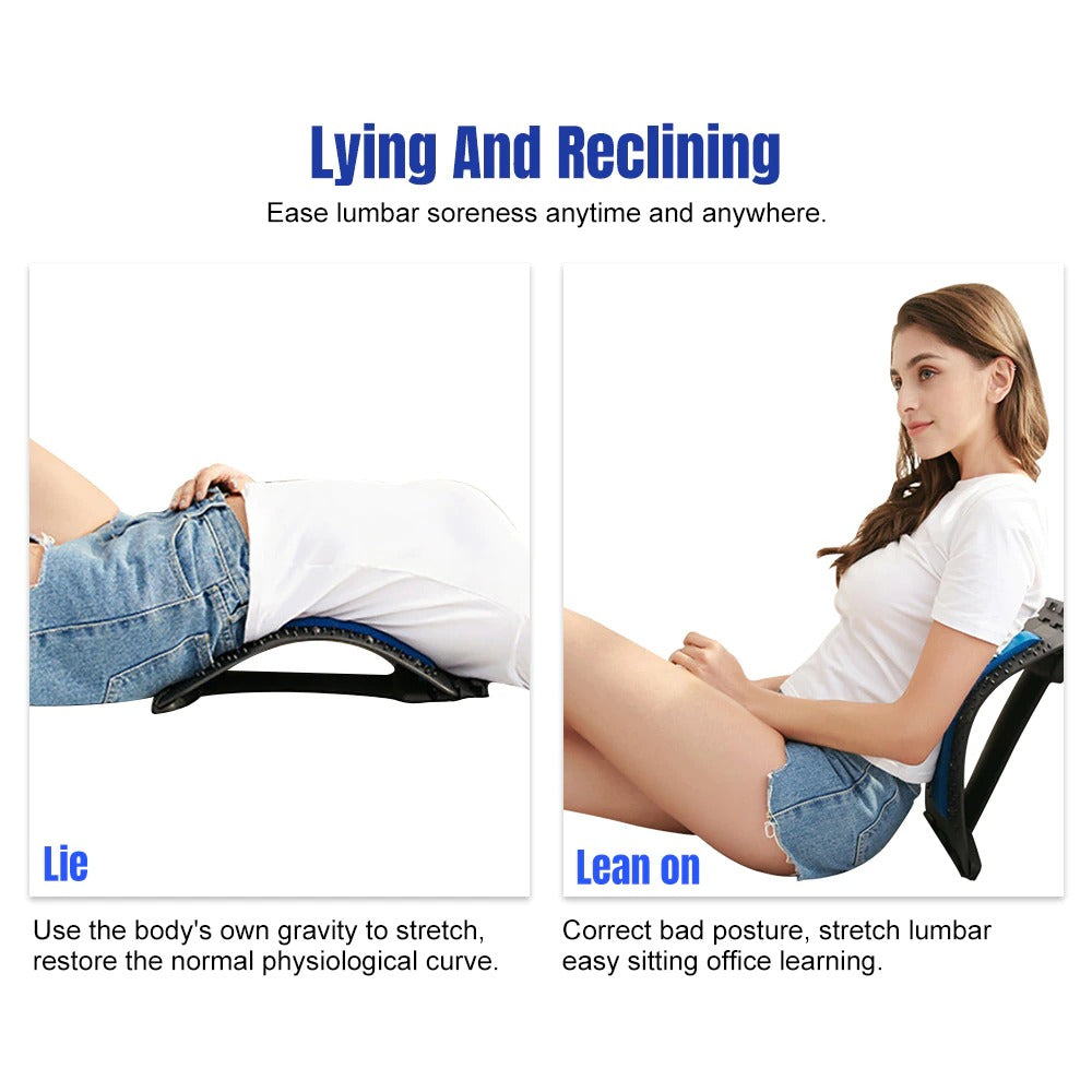 Spine Deck Back Stretcher for Lower Back Pain Relief,