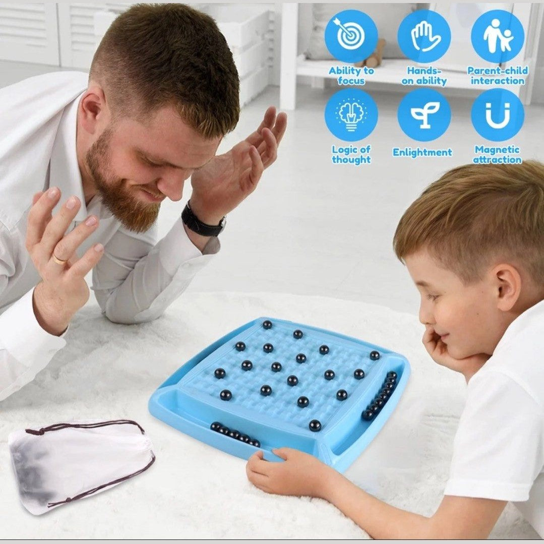 Magnetic battle chess