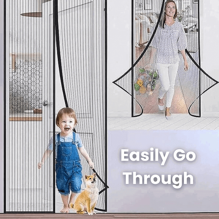 Magnetic Screen Door | Anti-Bugs & Mosquitos - Medaid International