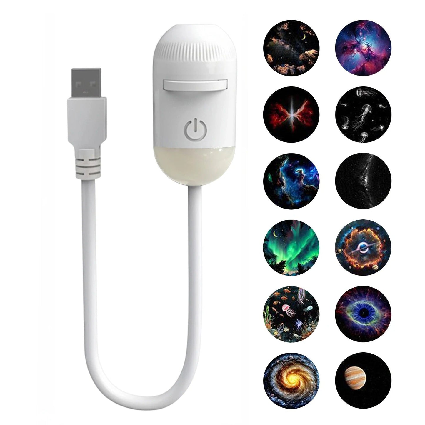 HD Smart Dynamic 5D Topacme Holographic Projector INCLUDES 12 PREMIUM GLASS LENSES