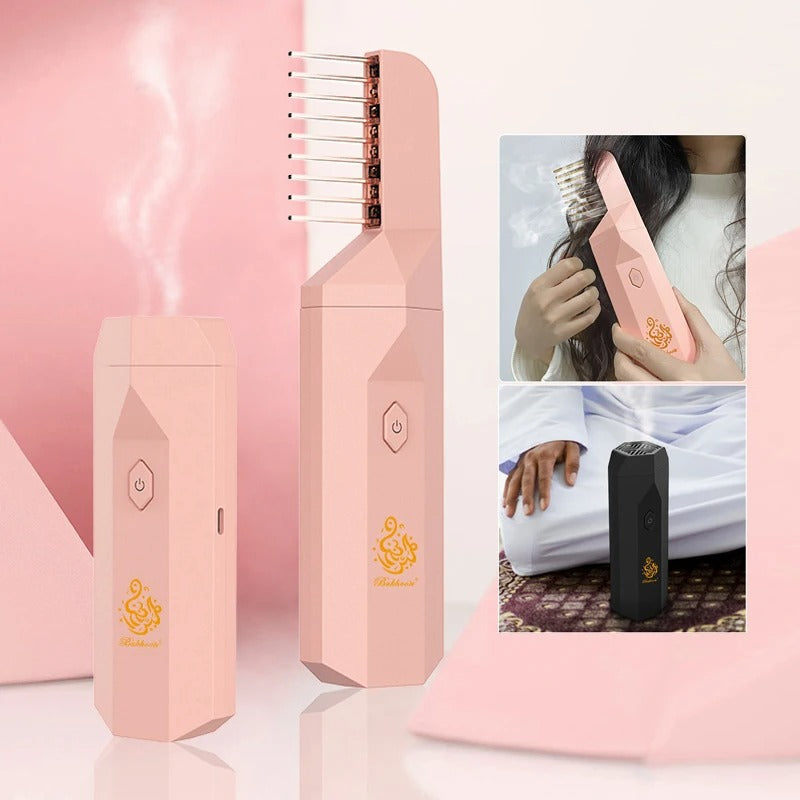 Electric Hair Brush Bakhoor Diffuser