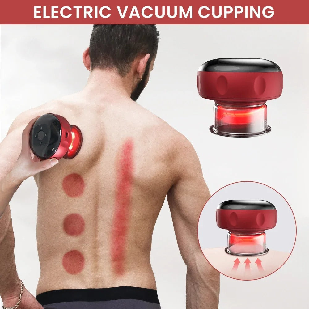 Smart Electric Vacuum Cupping Cellulite Massager Massage Body Cup