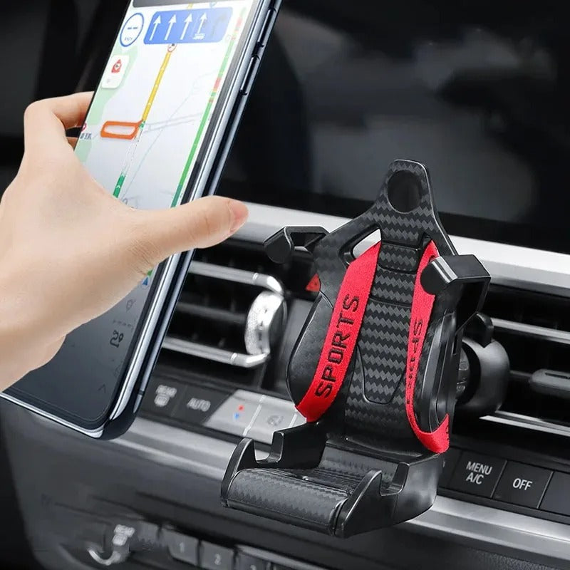 Racing seat Car Phone Holder 360