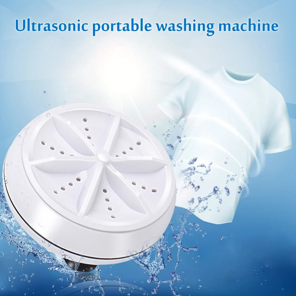 60 Watt Mini Bucket Washing Machine + FREE Adapter