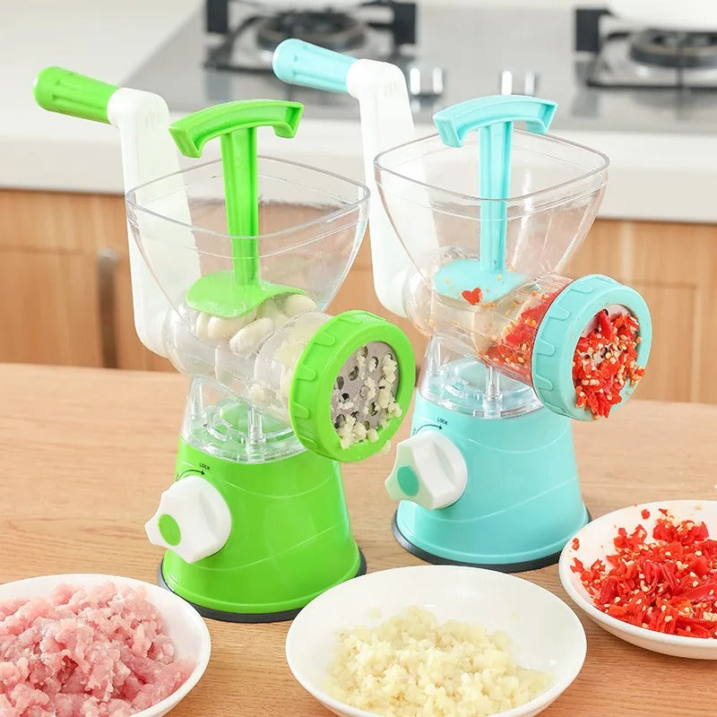 Manual Meat Grinder With Stainless Steel Blades
