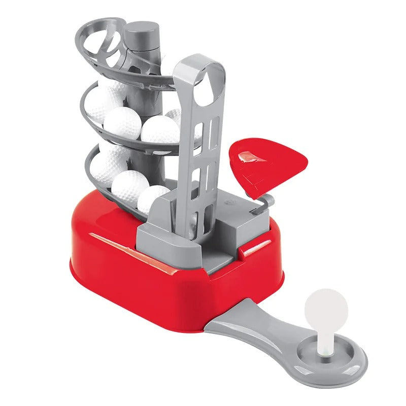 Golf Ball Dispenser Convenient Ball Release Machine Interactive Set for Kids