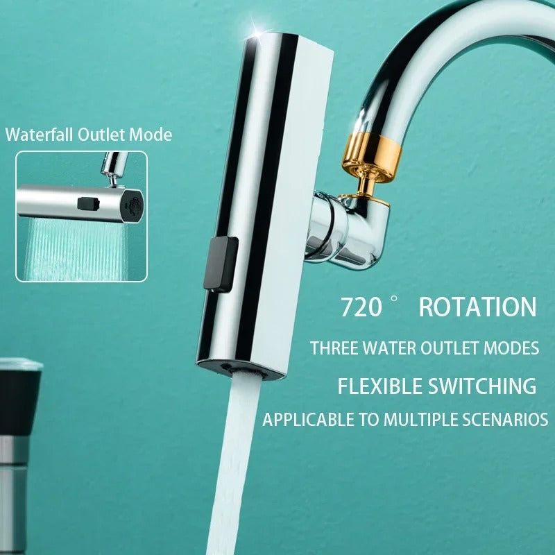 3 in 1 Waterfall Kitchen Faucet 360°